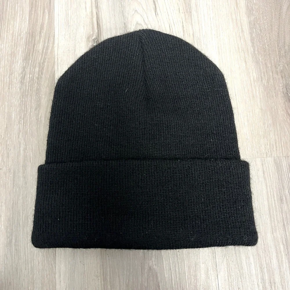 Carhartt Black Knit Beanie Hat in Youth‎ One Size